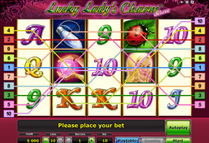 Онлайн автомат Lucky Lady's Charm Deluxe